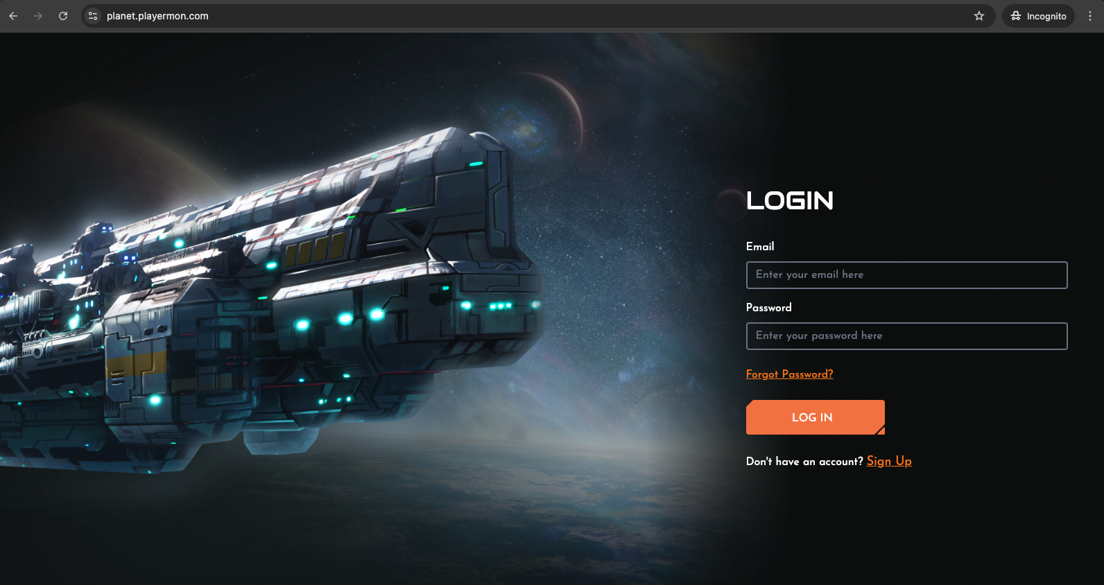 Login to Website